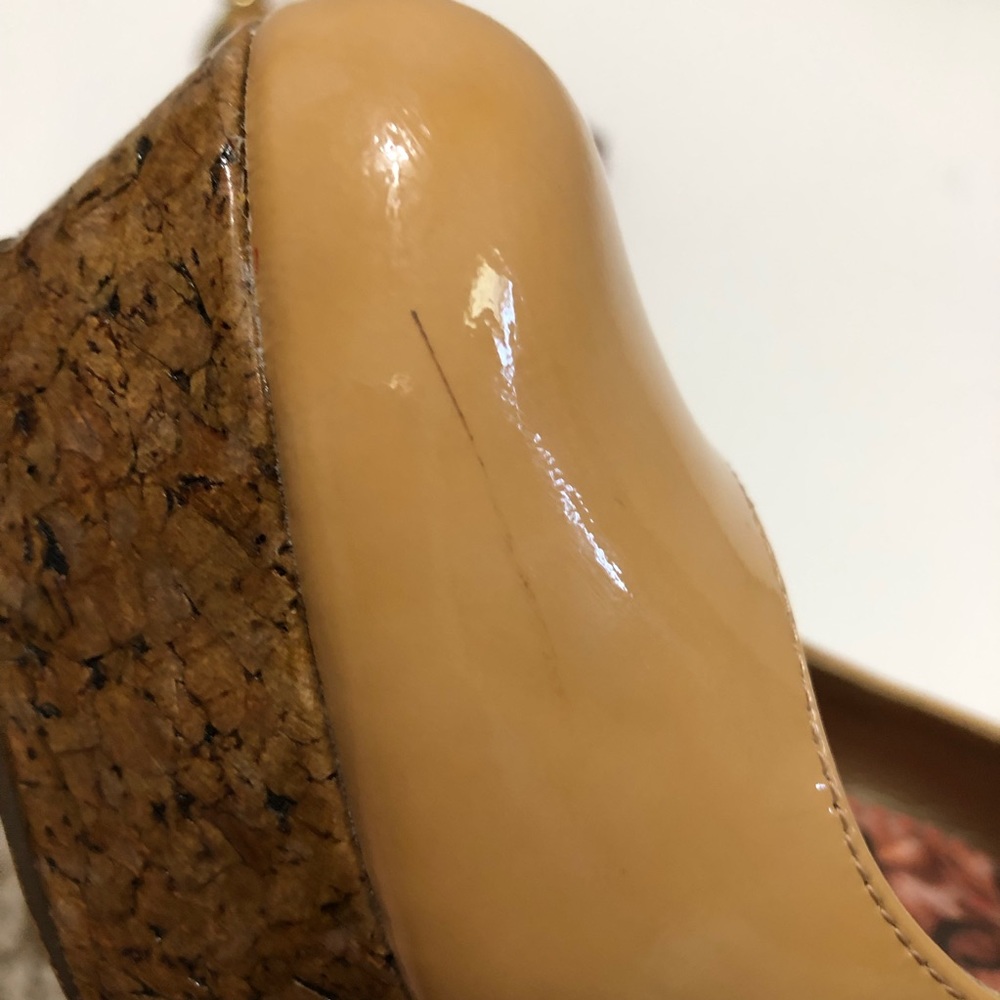 Sam Edelman Mallory Sling Back Wedges Size 8 - Picture 5 of 7